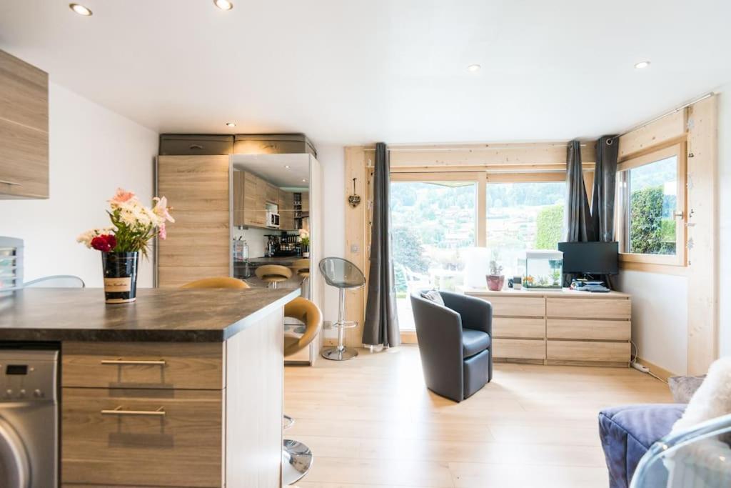 Apartmán Pied-A-Terre Cosy Face Aux Pistes De La Princesse Demi-Quartier Exteriér fotografie