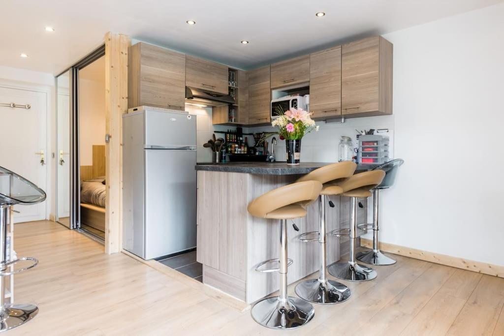 Apartmán Pied-A-Terre Cosy Face Aux Pistes De La Princesse Demi-Quartier Exteriér fotografie